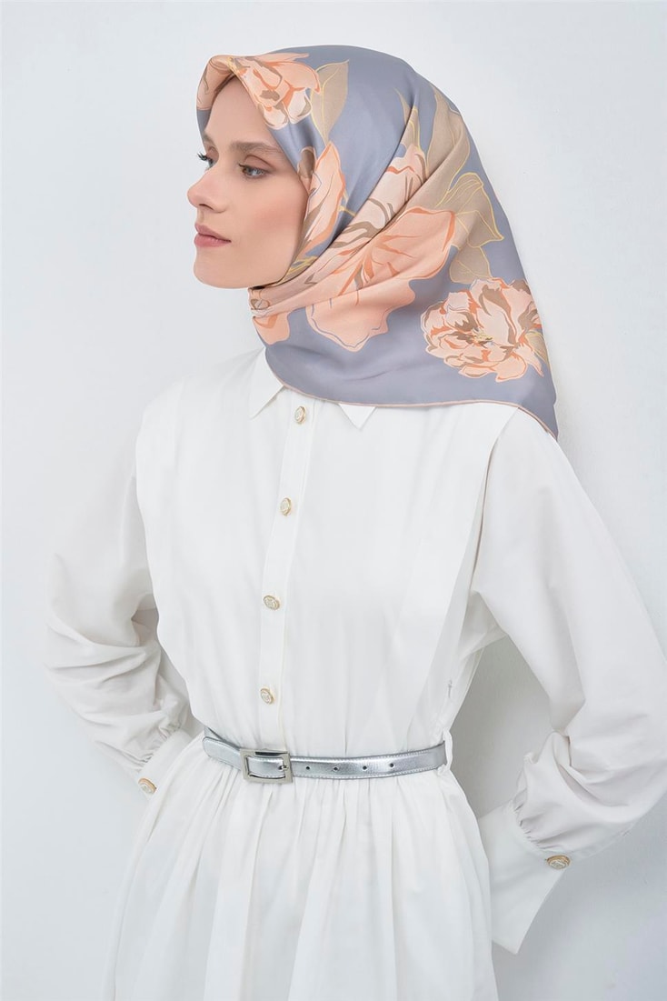 Armine  Saf İpek Sura Eşarp 9509D 81 