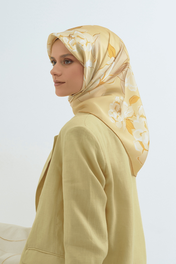 Armine  Saf İpek Twill Eşarp 9509D 07