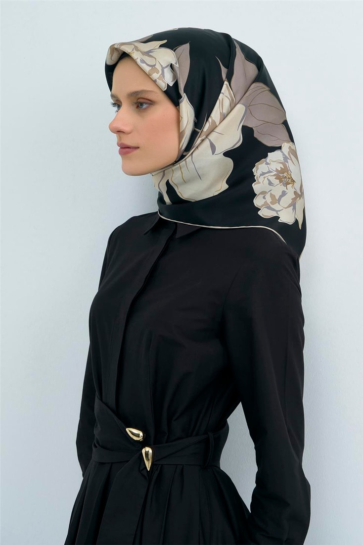 Armine  Saf İpek Twill Eşarp 9509D 09 
