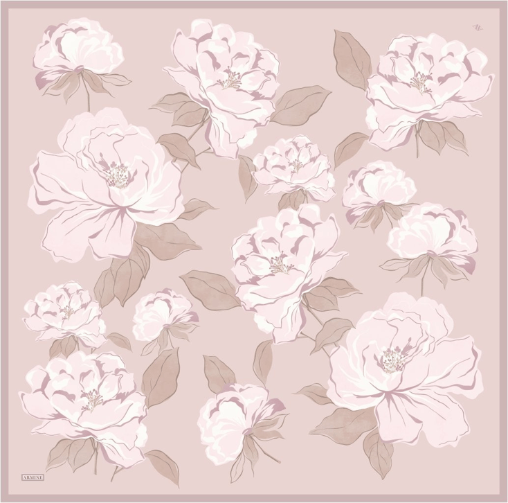Armine  Saf İpek Twill Eşarp 9509D 11 