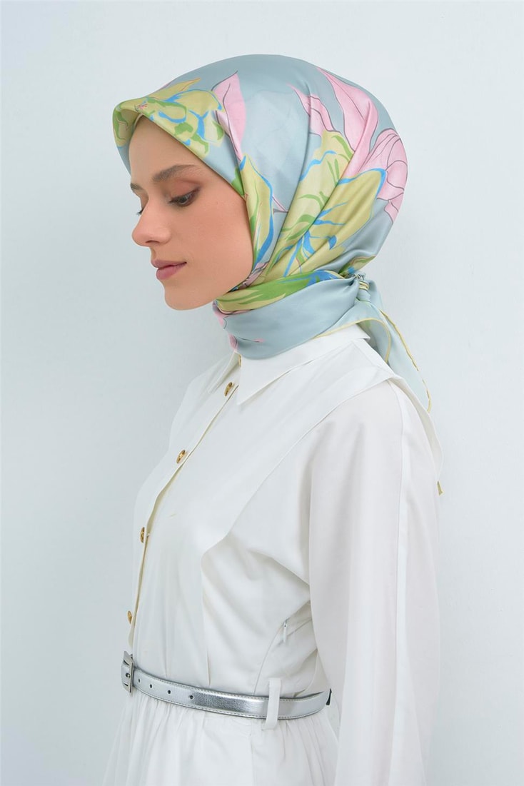 Armine  Saf İpek Twill Eşarp 9509D 80 