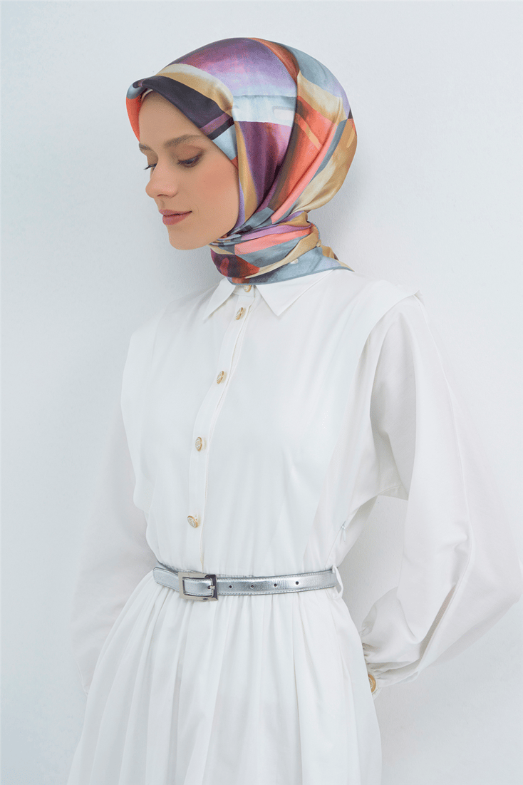 Armine  Saf İpek Sura Eşarp 9510D 80 
