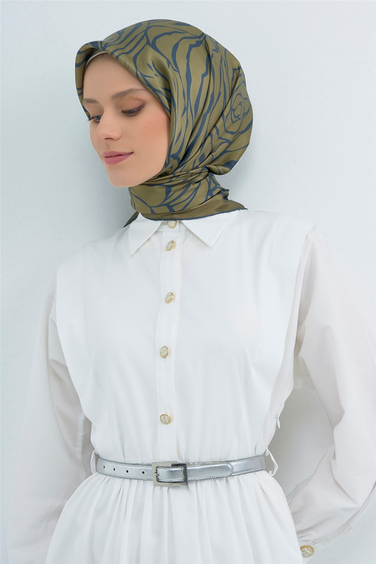 Armine Saf İpek Sura Eşarp 9511D 08