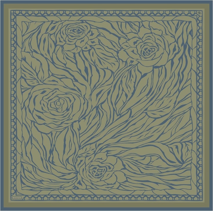 Armine Saf İpek Sura Eşarp 9511D 08