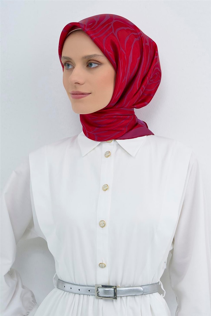 Armine Saf İpek Sura Eşarp 9511D 82 