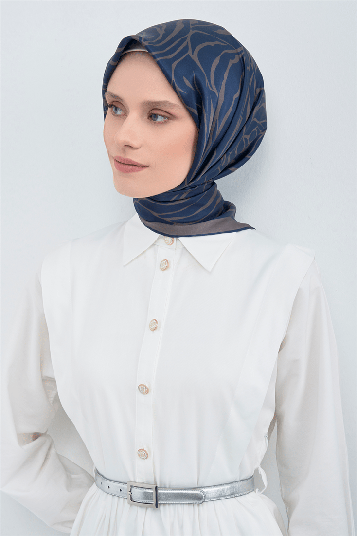 Armine  Saf İpek Twill Eşarp 9511D 12 