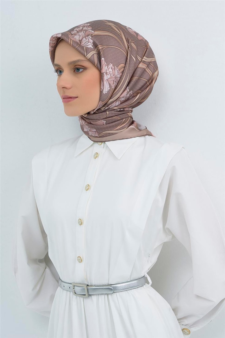 Armine  Saf İpek Sura Eşarp 9512D 06