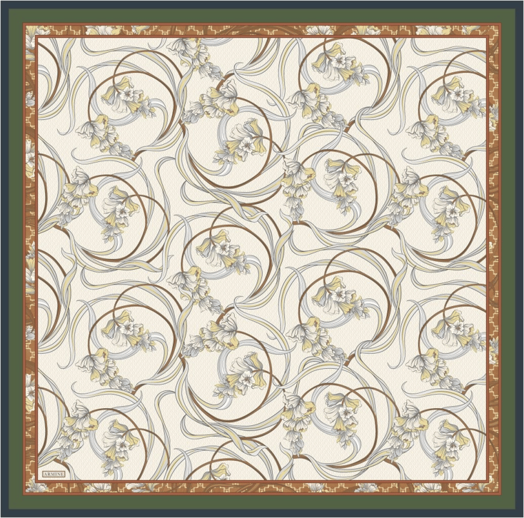 Armine  Saf İpek Sura Eşarp 9512D 88 