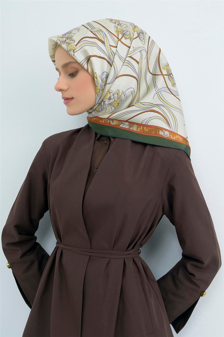 Armine  Saf İpek Sura Eşarp 9512D 88 