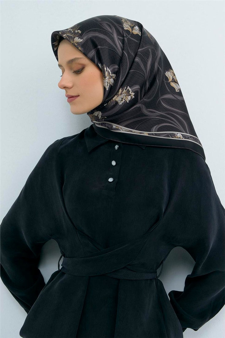 Armine  Saf İpek Twill Eşarp 9512D 86 