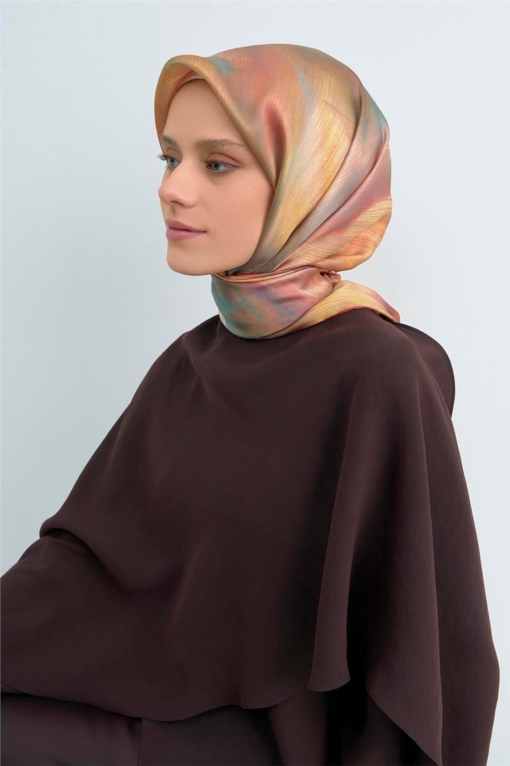 Armine  Saf İpek Twill Eşarp 9513D 88 