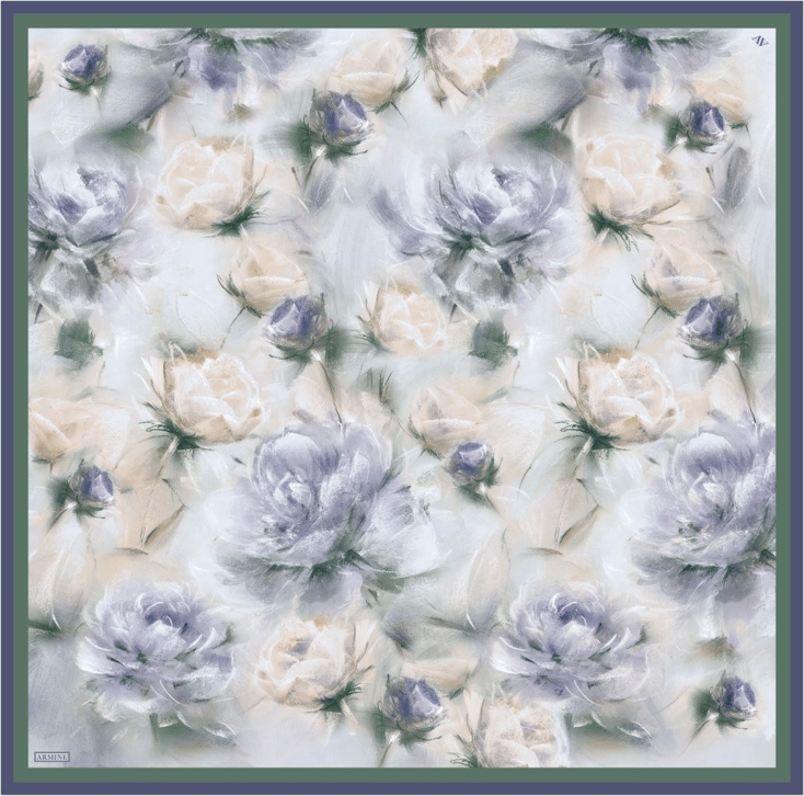 Armine  Saf İpek Twill Eşarp 9515D 01 