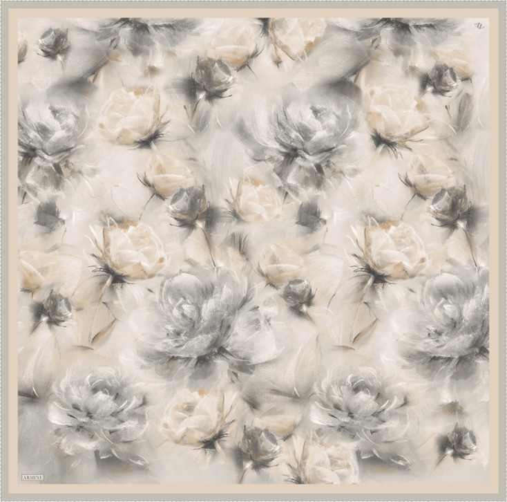 Armine  Saf İpek Twill Eşarp 9515D 85 