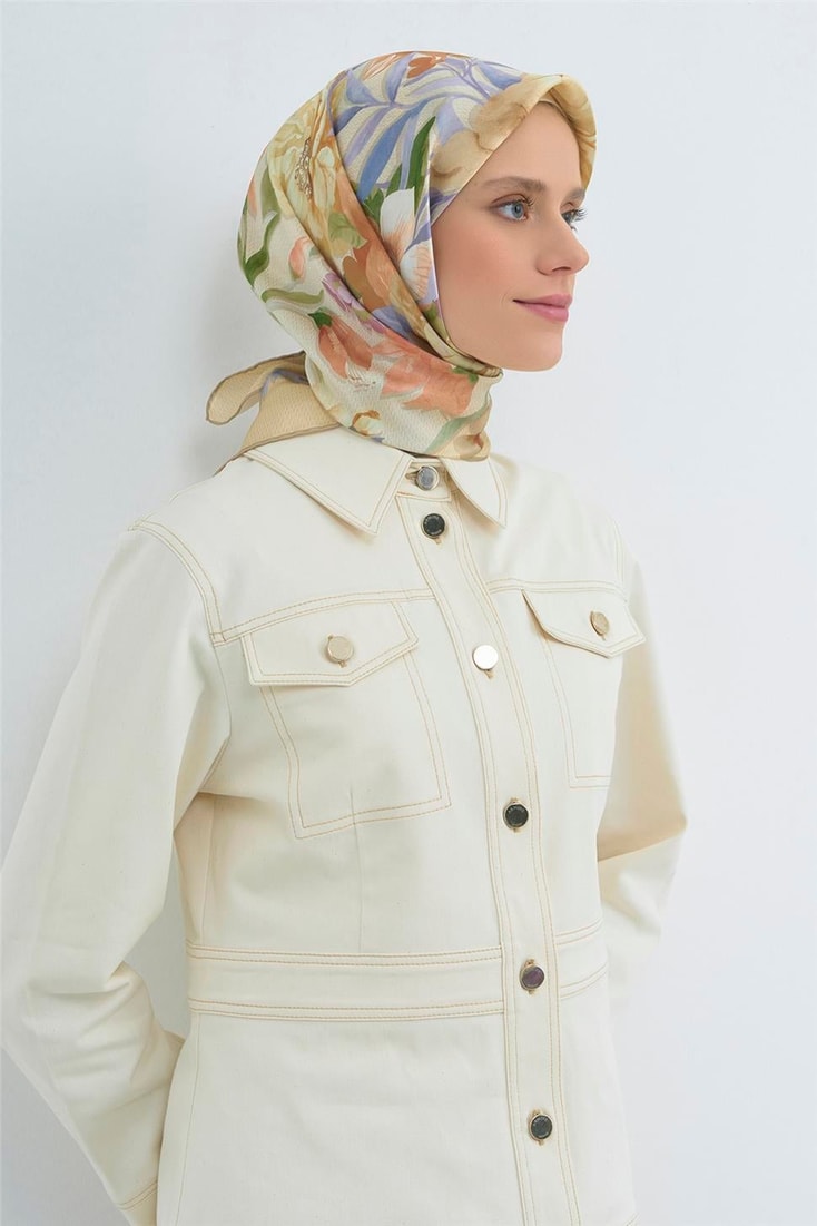Armine  Saf İpek Sura Eşarp 9516D 03