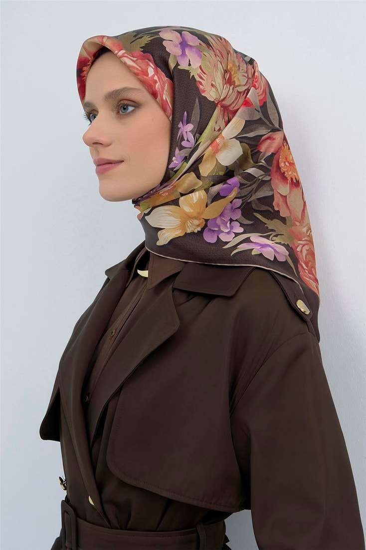 Armine  Saf İpek Twill Eşarp 9516D 36