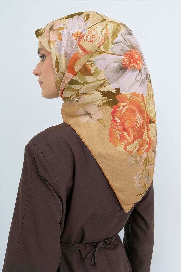 Armine  Saf İpek Twill Eşarp 9516D 53