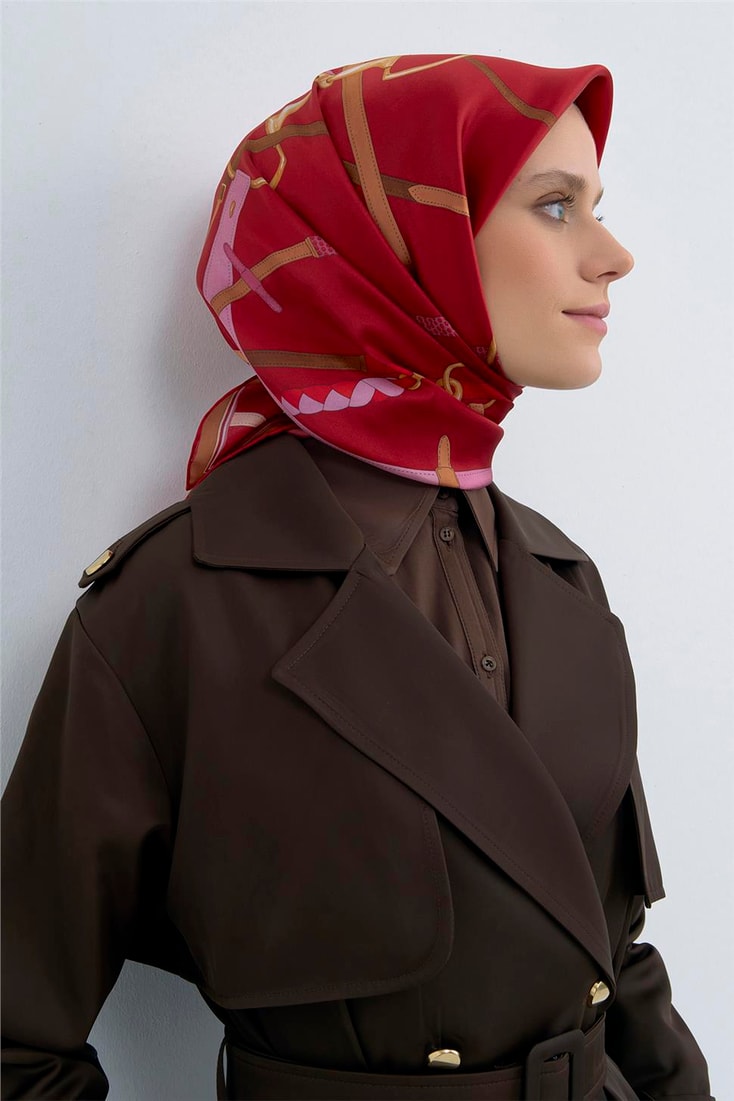 Armine  Saf İpek Sura Eşarp 9517D 54