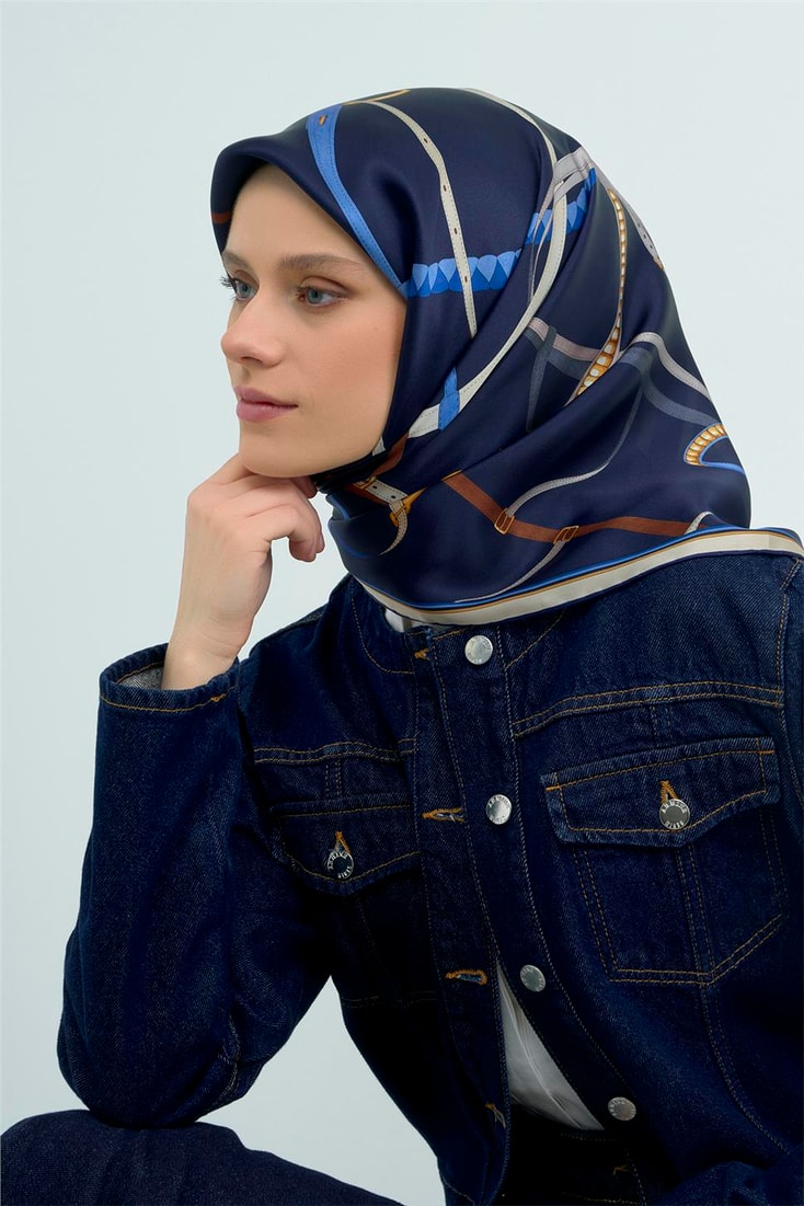 Armine  Saf İpek Twill Eşarp 9517D 03 