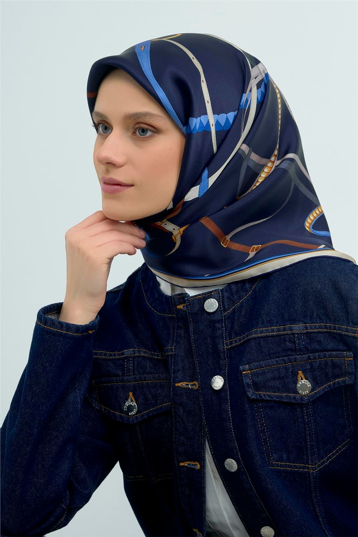 Armine  Saf İpek Twill Eşarp 9517D 03 