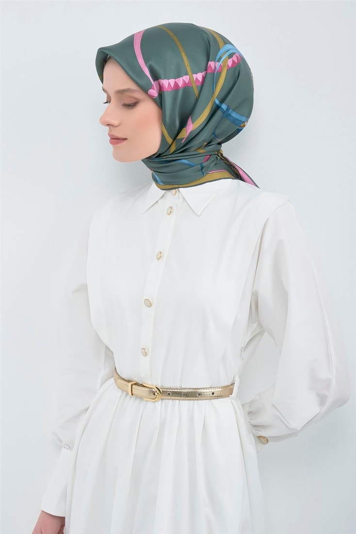 Armine  Saf İpek Twill Eşarp 9517D 50