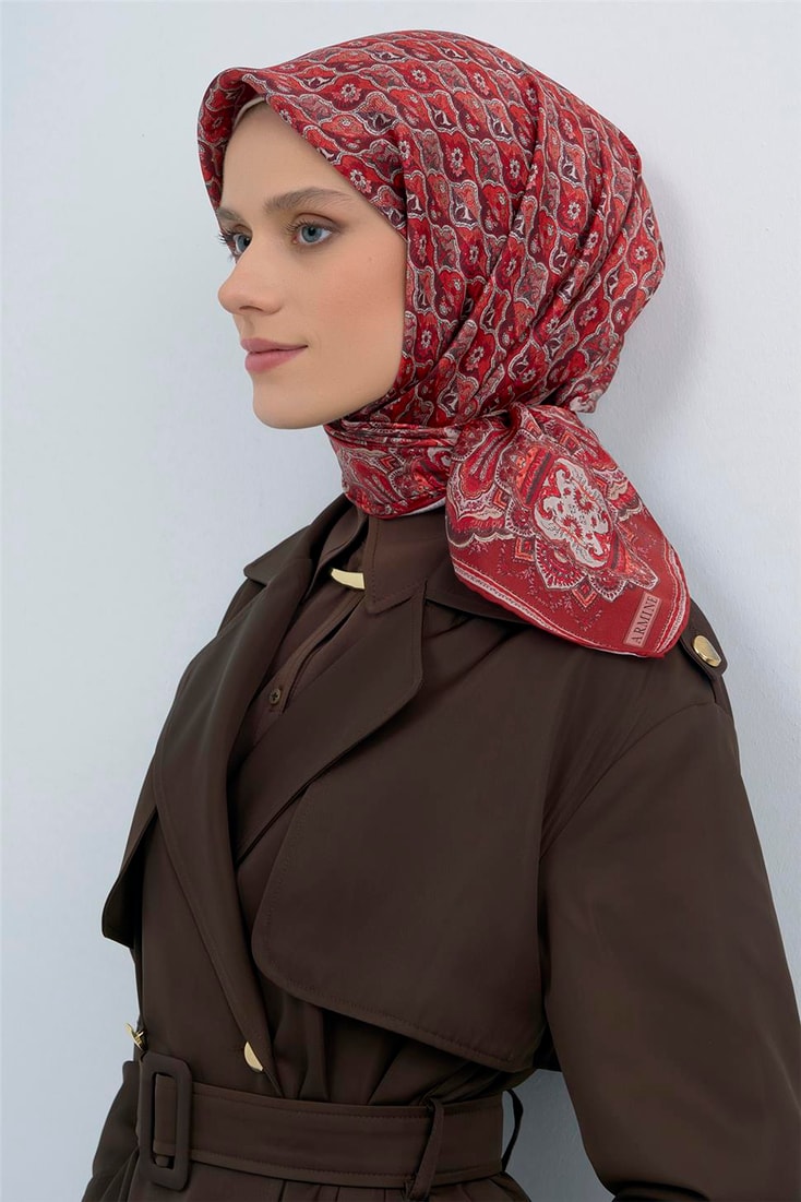 Armine Saf İpek Sura Eşarp 9518D 02 
