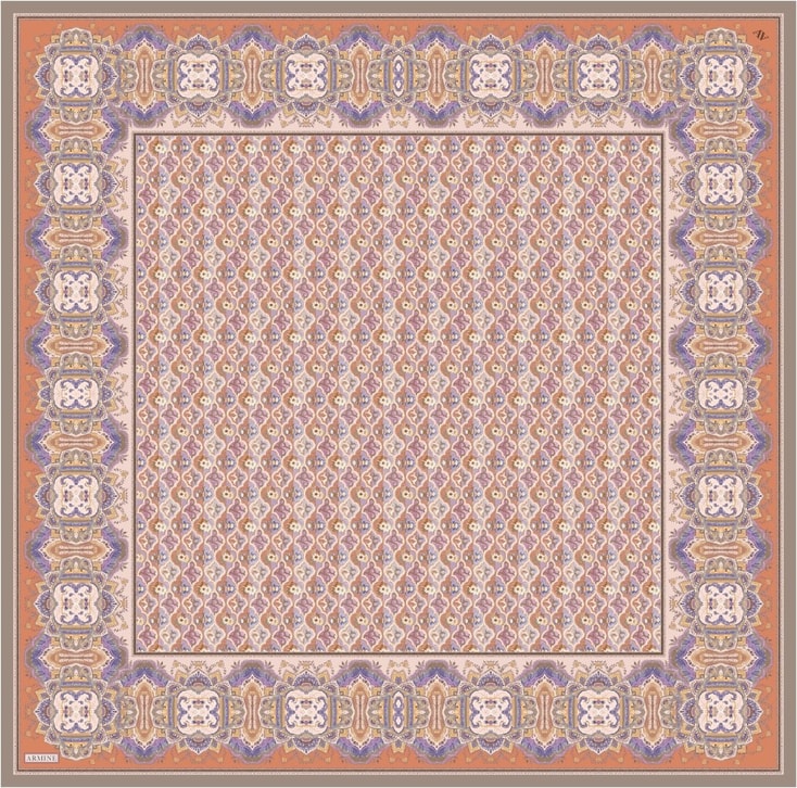 Armine Saf İpek Sura Eşarp 9518D 34
