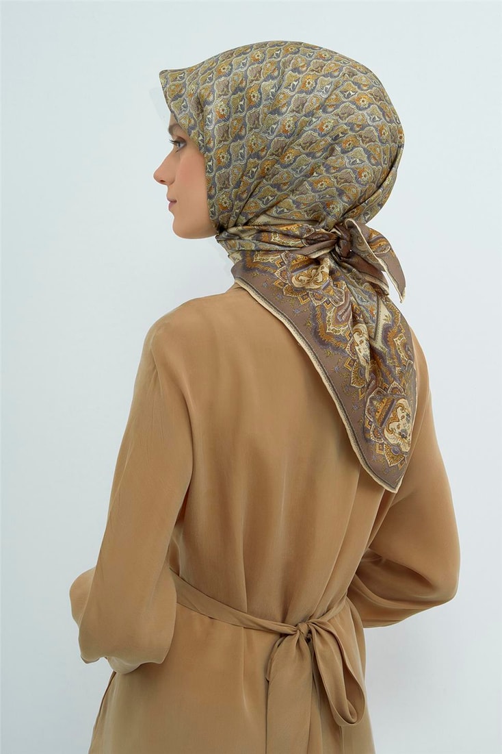 Armine Saf İpek Sura Eşarp 9518D 35 