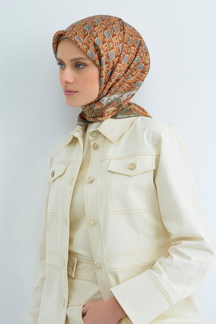 Armine Saf İpek Sura Eşarp 9518D 51 