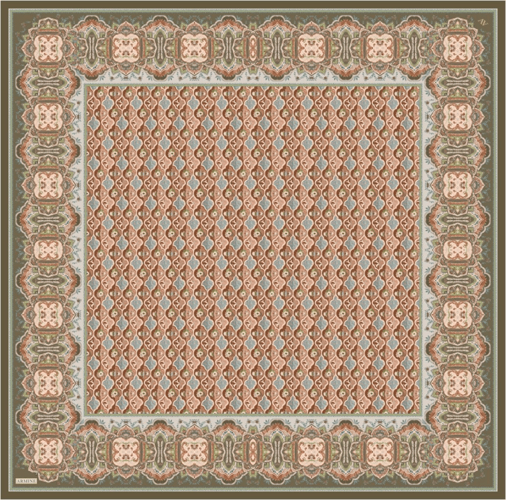 Armine Saf İpek Sura Eşarp 9518D 51 