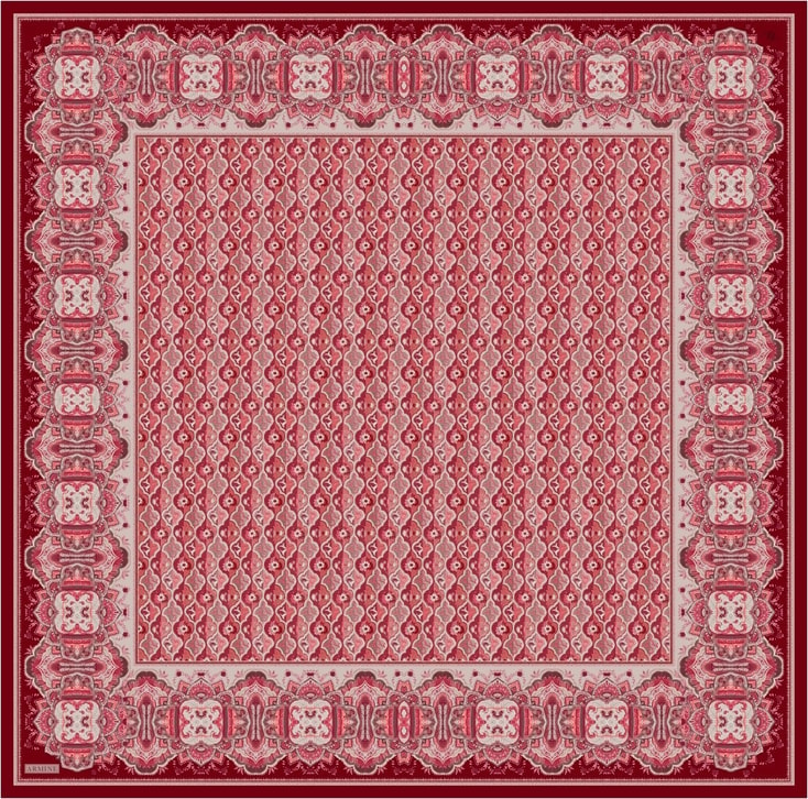 Armine  Saf İpek Twill Eşarp 9518D 02