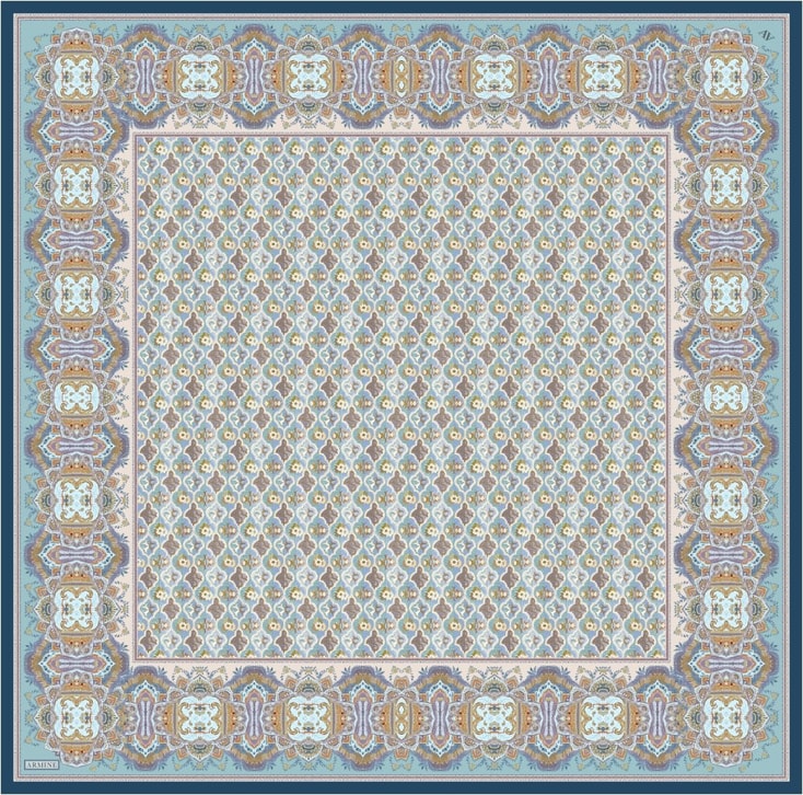 Armine  Saf İpek Twill Eşarp 9518D 33 