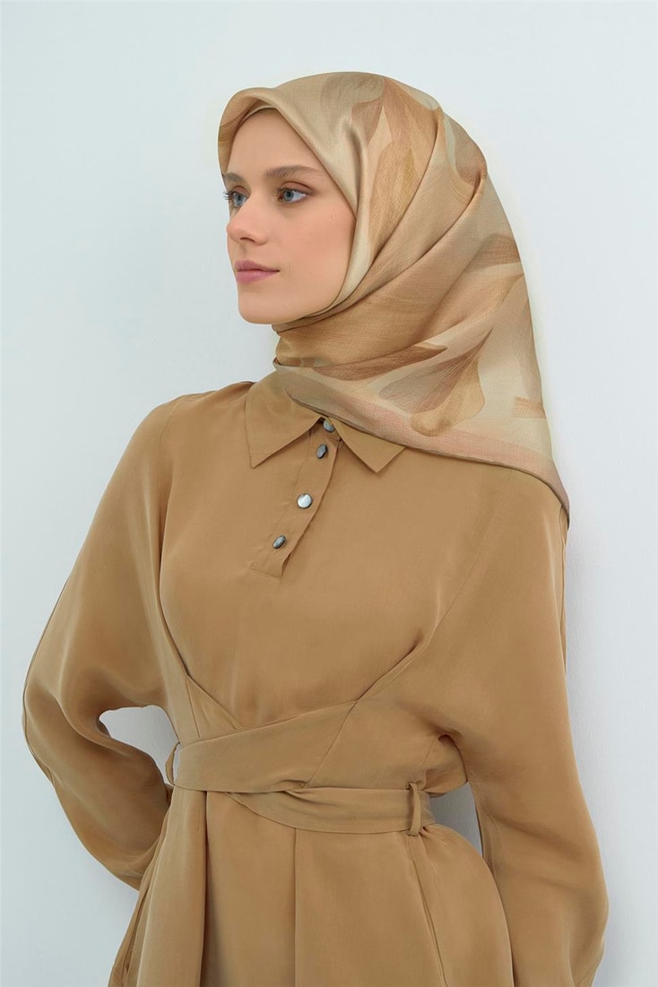 Armine Saf İpek Sura Eşarp 9519D 85 