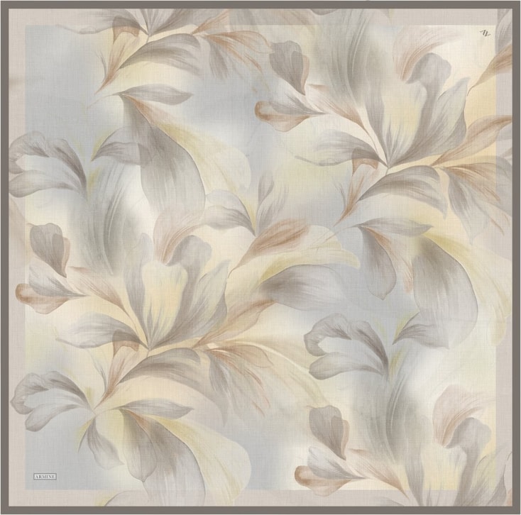 Armine Saf İpek Twill Eşarp 9519D 05 