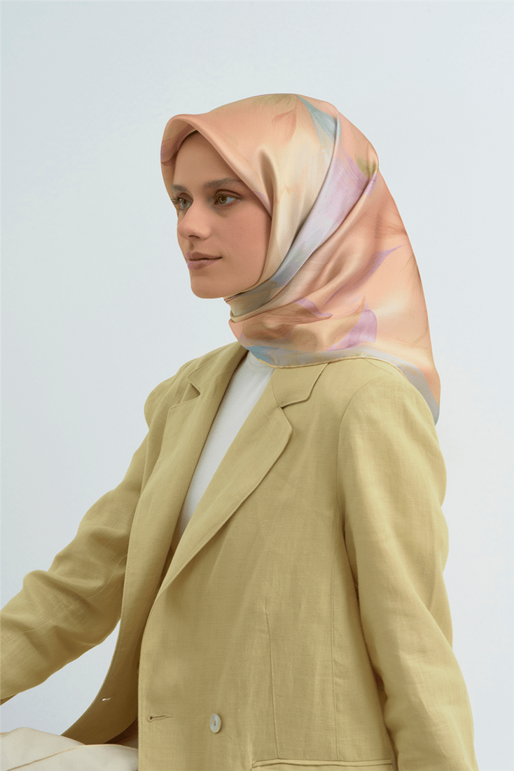 Armine Saf İpek Twill Eşarp 9519D 83