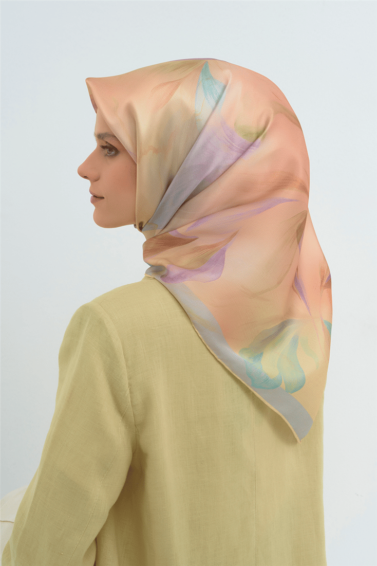 Armine Saf İpek Twill Eşarp 9519D 83