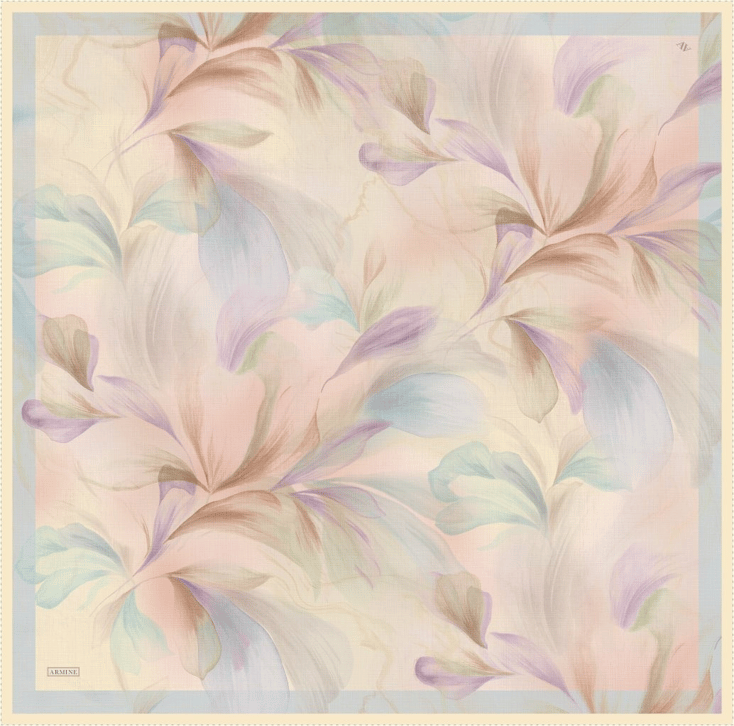 Armine Saf İpek Twill Eşarp 9519D 83