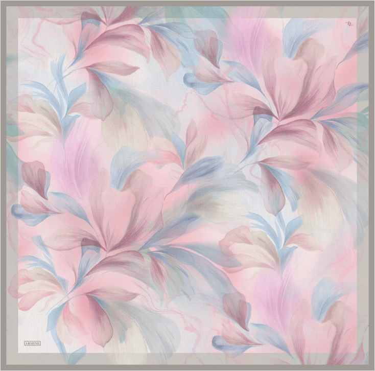 Armine Saf İpek Twill Eşarp 9519D 86 