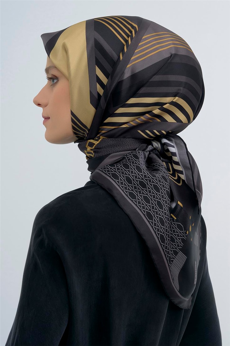 Armine  Saf İpek Twill Eşarp 9521D 84