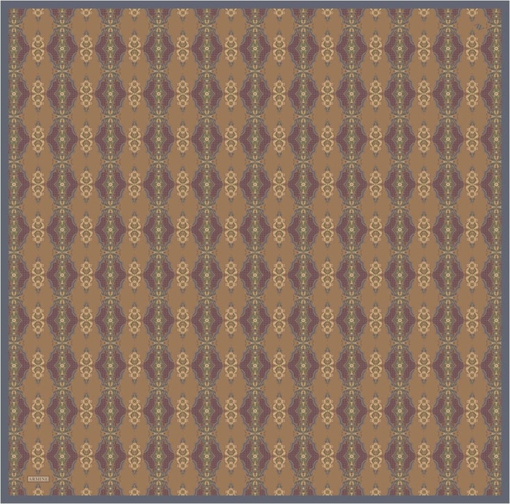 Armine  Saf İpek Twill Eşarp 9522D 07