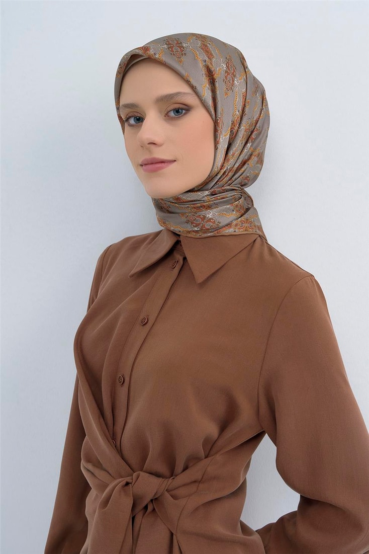 Armine  Saf İpek Twill Eşarp 9522D 31 