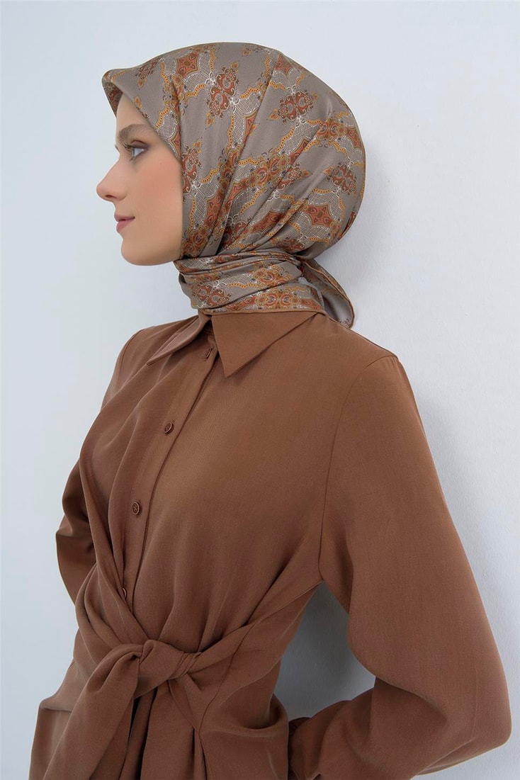 Armine  Saf İpek Twill Eşarp 9522D 31 