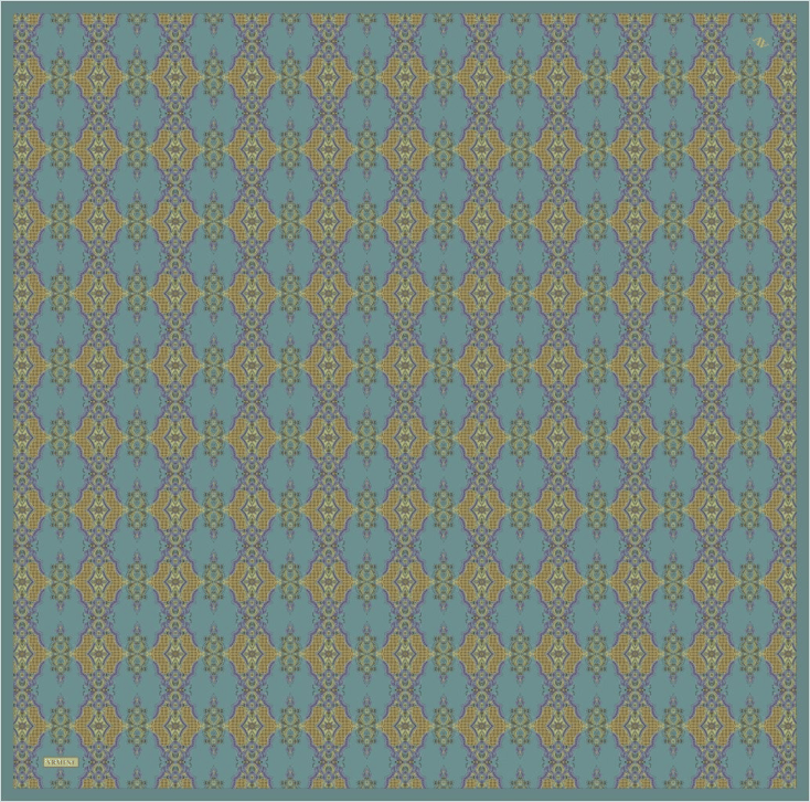 Armine  Saf İpek Twill Eşarp 9522D 80 
