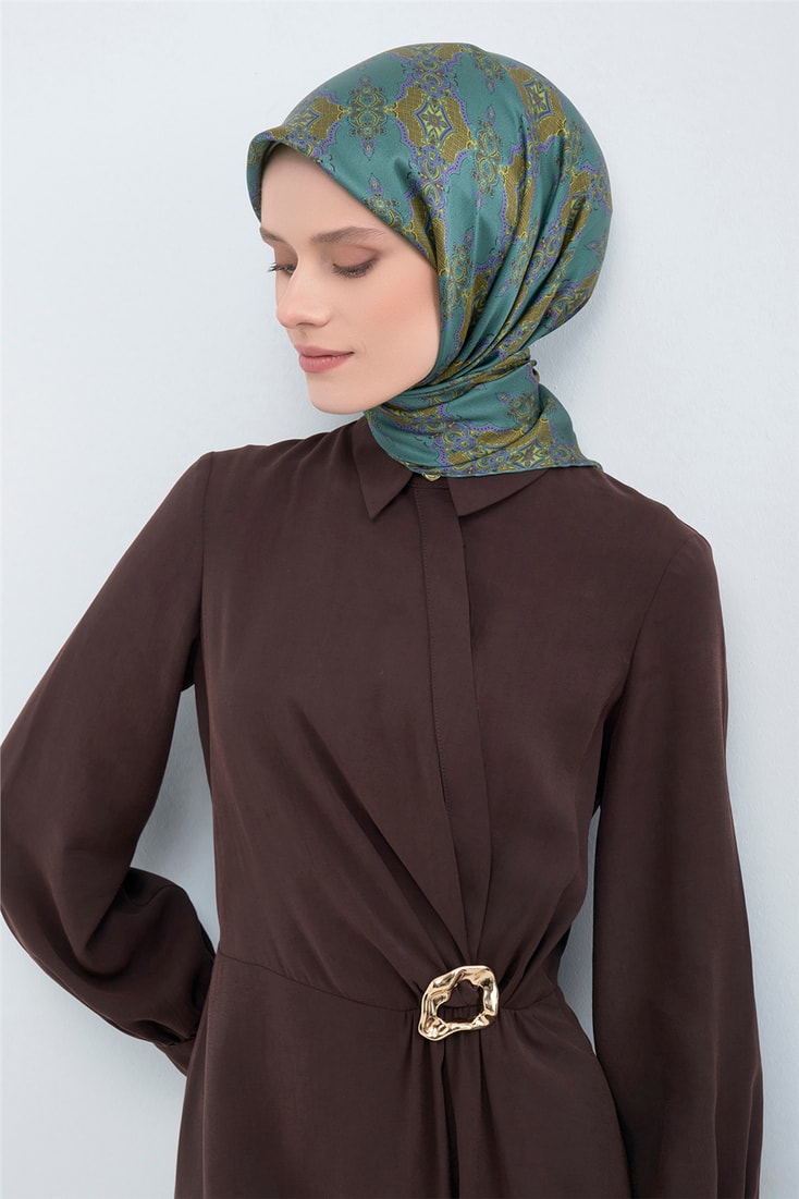 Armine  Saf İpek Twill Eşarp 9522D 80 