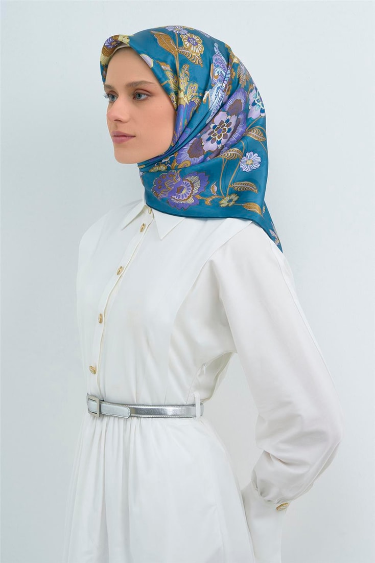 Armine  Saf İpek Sura Eşarp 9523D 50 