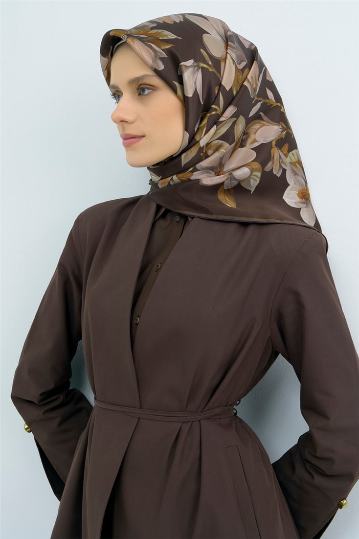 Armine  Saf İpek Twill Eşarp 9524D 55
