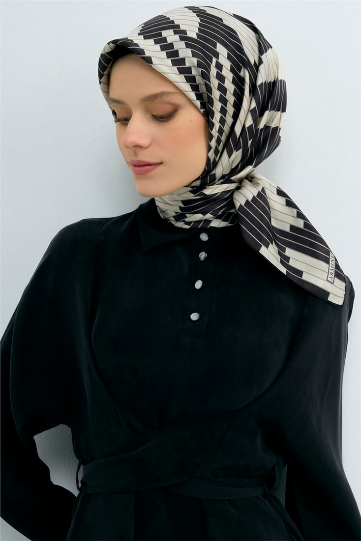 Armine  Saf İpek Sura Eşarp 9525D 65 