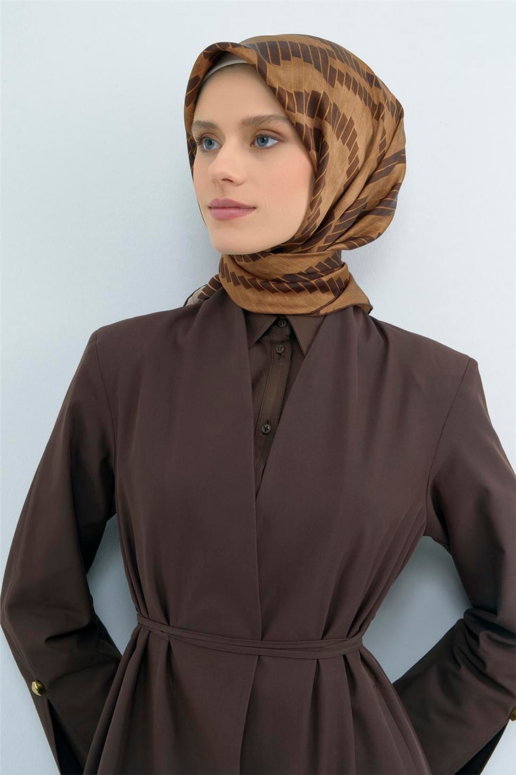 Armine  Saf İpek Twill Eşarp 9525D 80 