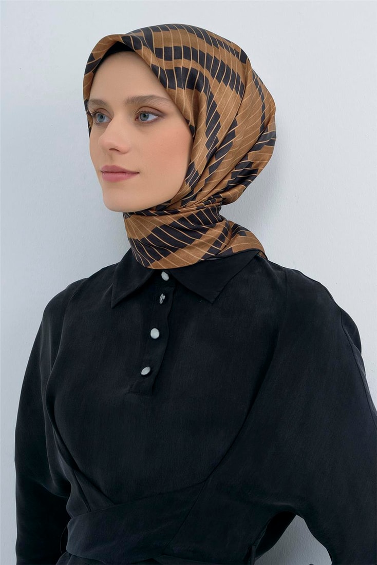 Armine  Saf İpek Twill Eşarp 9525D 82 
