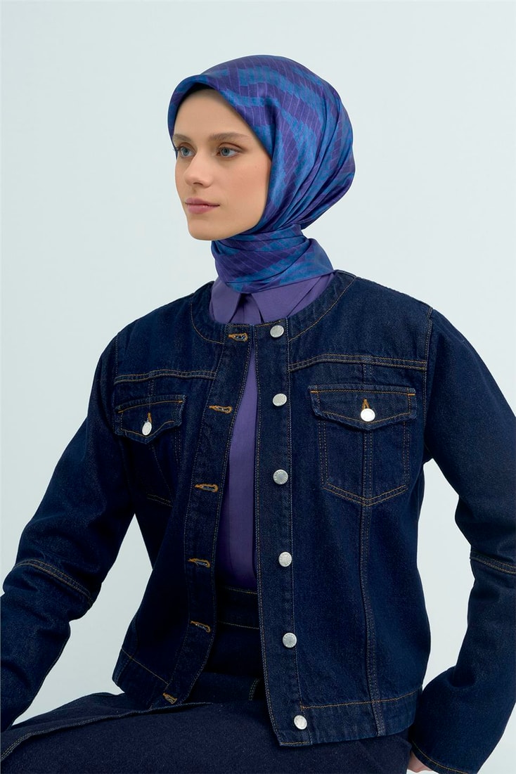 Armine  Saf İpek Twill Eşarp 9525D 87 