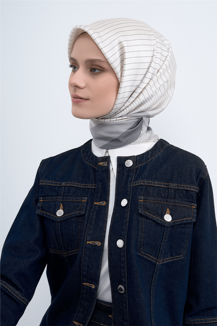 Armine  Saf İpek Sura Eşarp 9526D 08 